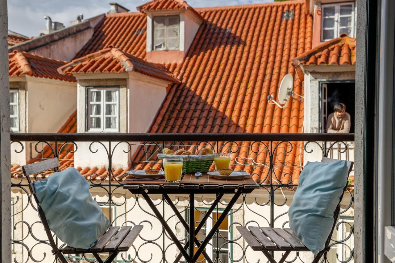 Castelo Apartment - Beautiful Balcony View Lisabona Exterior foto