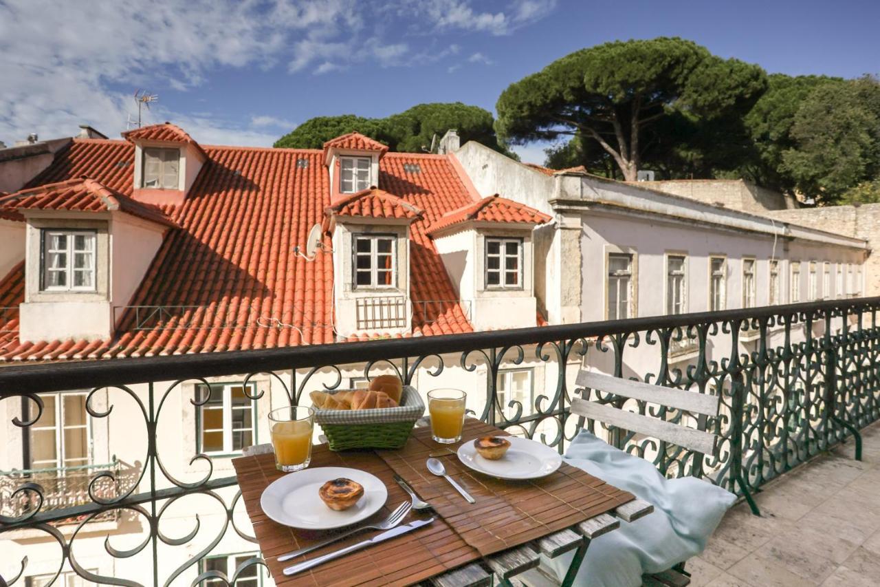 Castelo Apartment - Beautiful Balcony View Lisabona Exterior foto